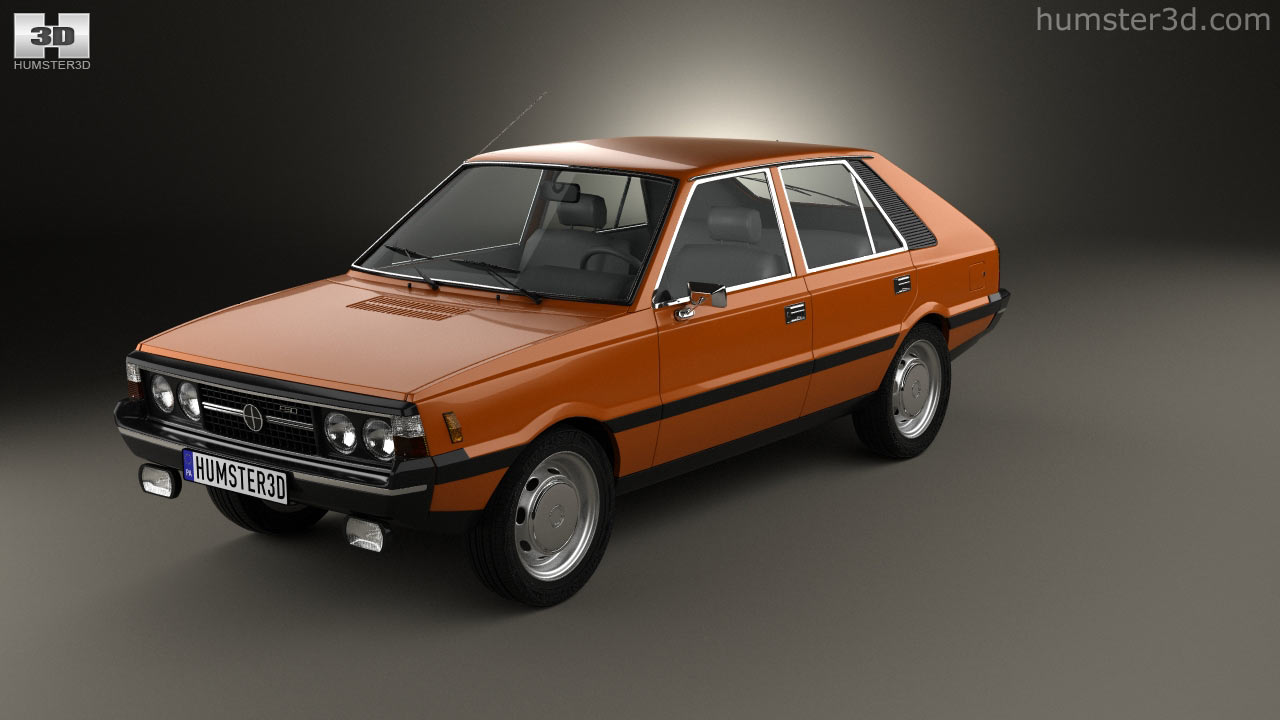 360 View Of FSO Polonez 1978 3D Model Hum3D Store