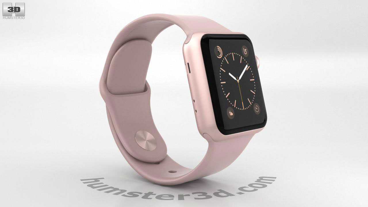 apple watch series 3 rose gold pink sand
