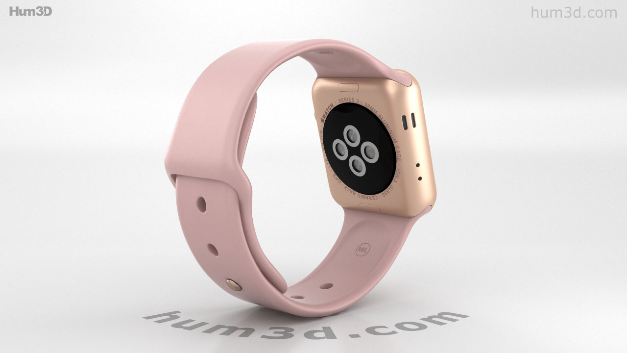 Apple watch rose gold blush