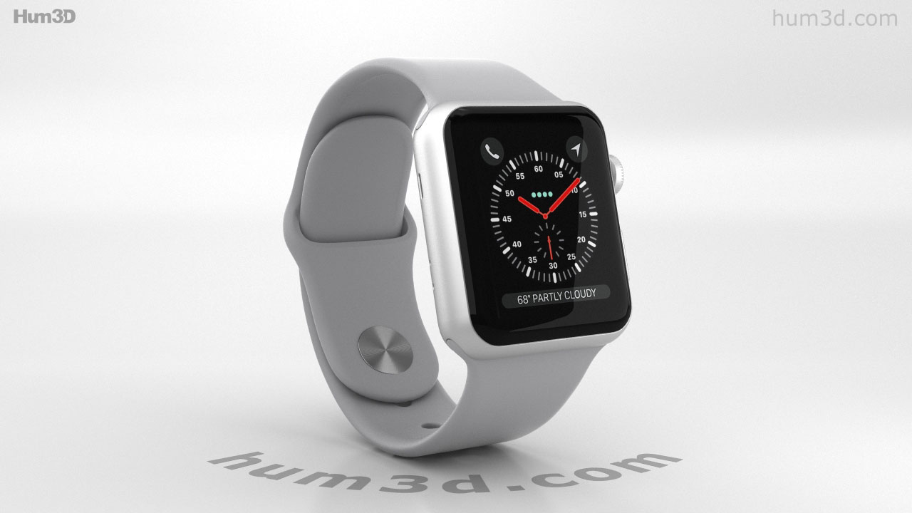 Apple Watch S3 GPS. Caja de aluminio en Plata de 38mm o 42mm. Correa  deportiva blanca - Mexa CNO