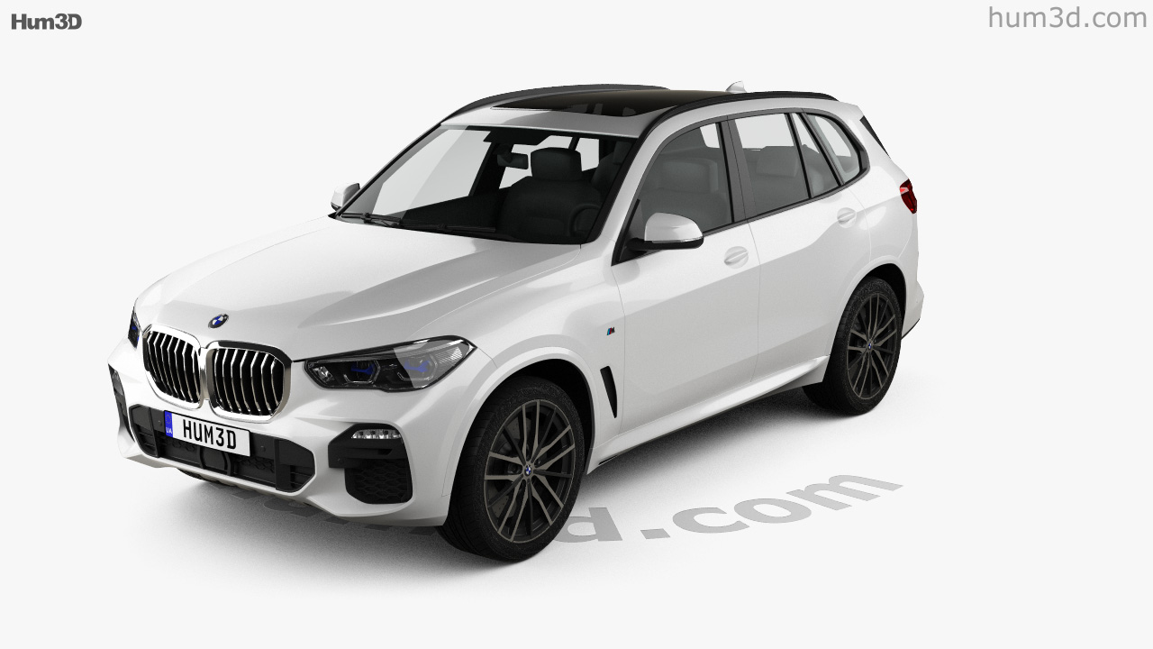 360 View Of Bmw X5 G05 M Sport 2019 3d Model Hum3d Store