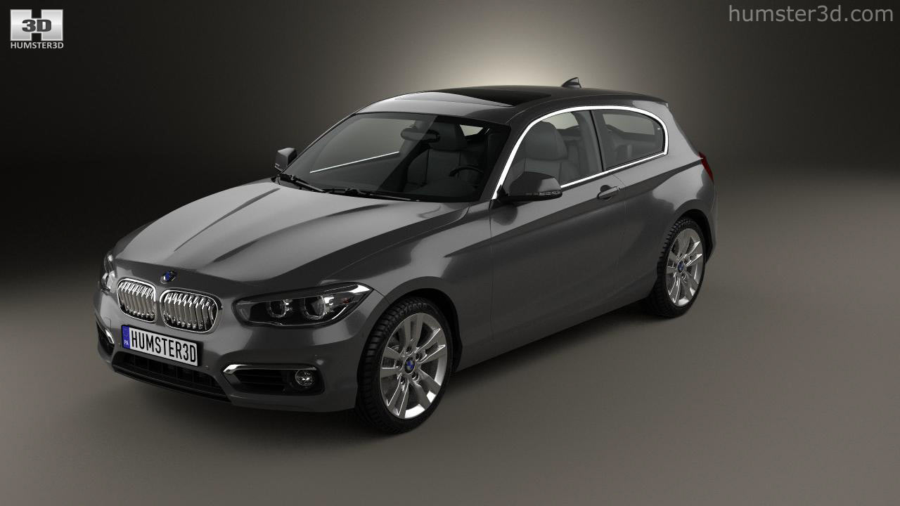 360 View Of Bmw 1 Series F21 3 Door Urban Line 15 3d Model Hum3d Store