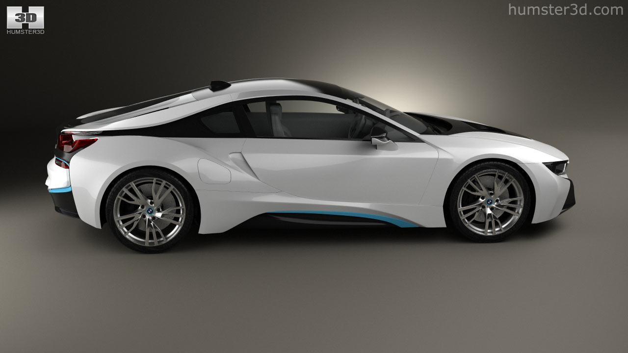 360 View Of Bmw I8 2017 3d Model Hum3d Store