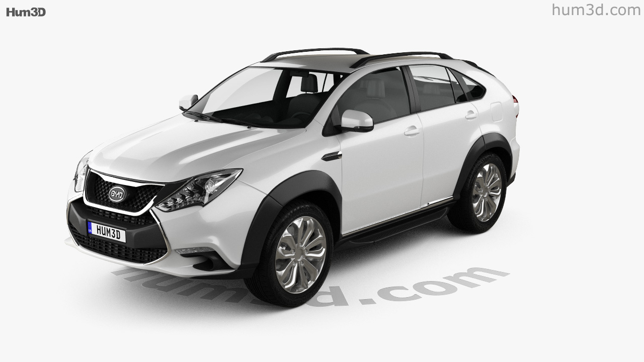 360 view of BYD Tang 2014 3D model - Hum3D store