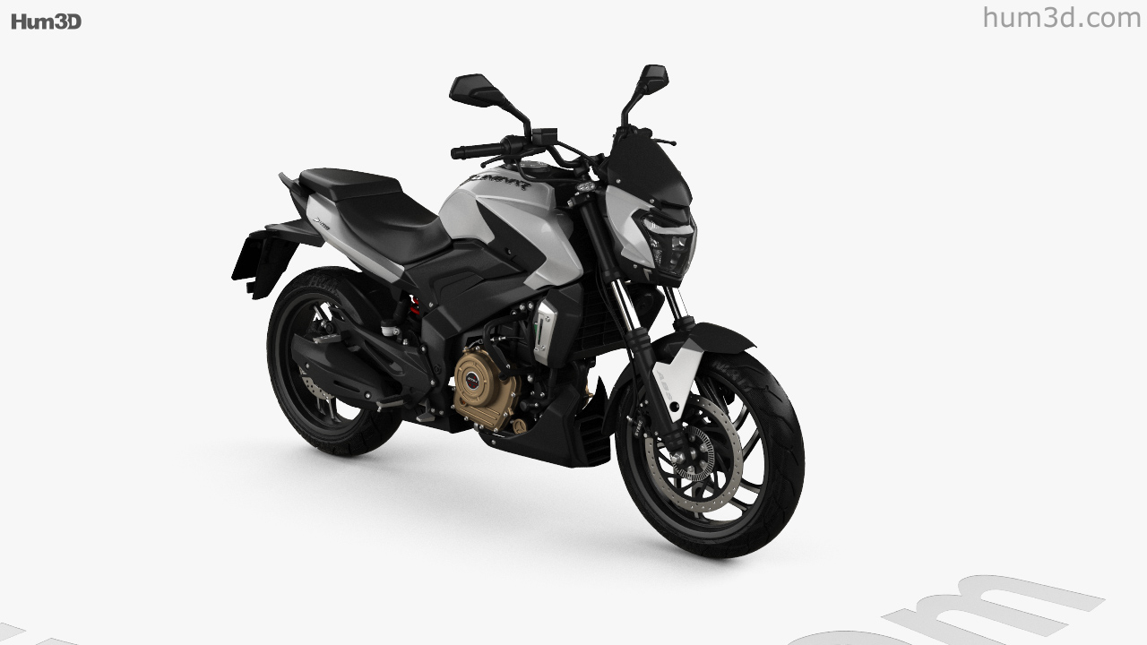 360 View Of Bajaj Dominar 400 17 3d Model Hum3d Store