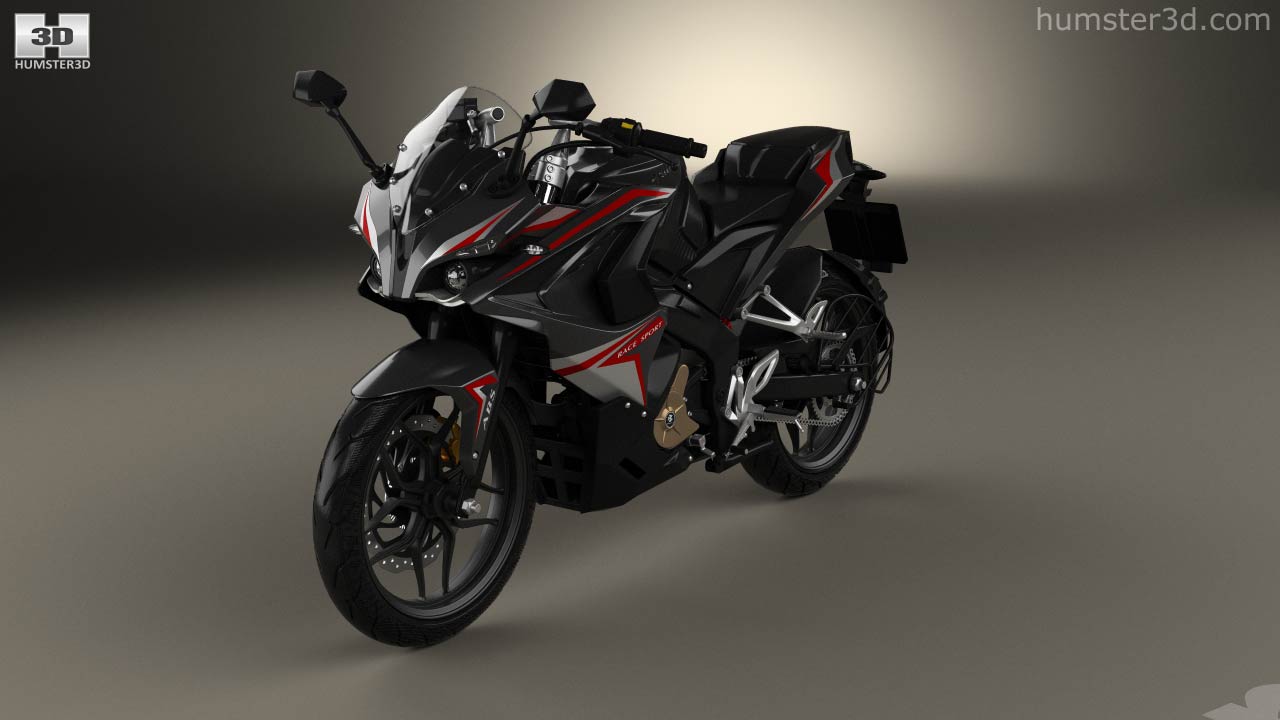 360 View Of Bajaj Rs0 15 3d Model Hum3d Store