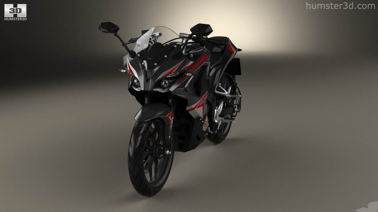 360 View Of Bajaj Rs0 15 3d Model Hum3d Store