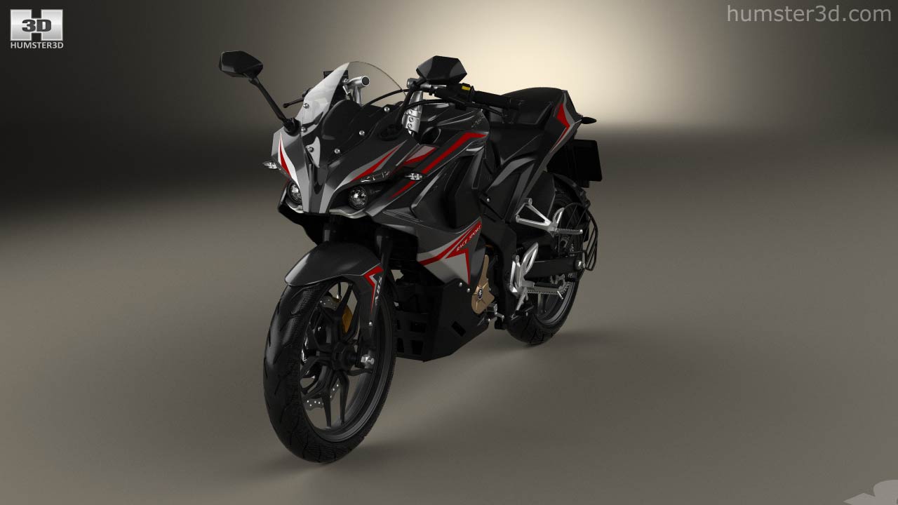 360 View Of Bajaj Rs0 15 3d Model Hum3d Store