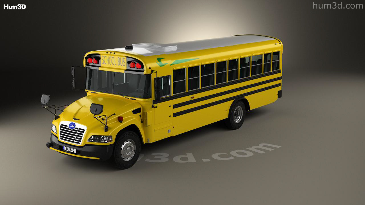 bluebird school bus toy