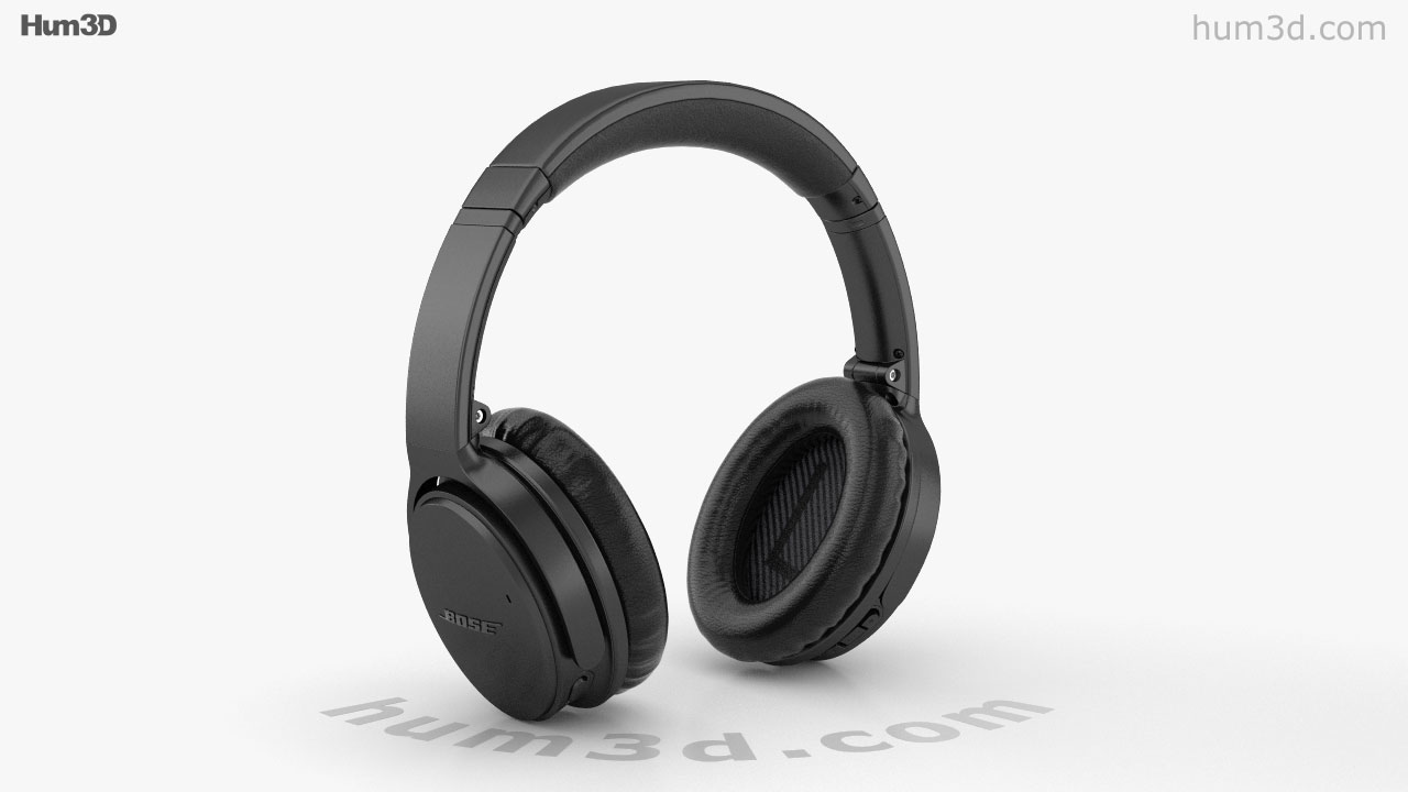 360 view of Bose QuietComfort 35 II 3D 