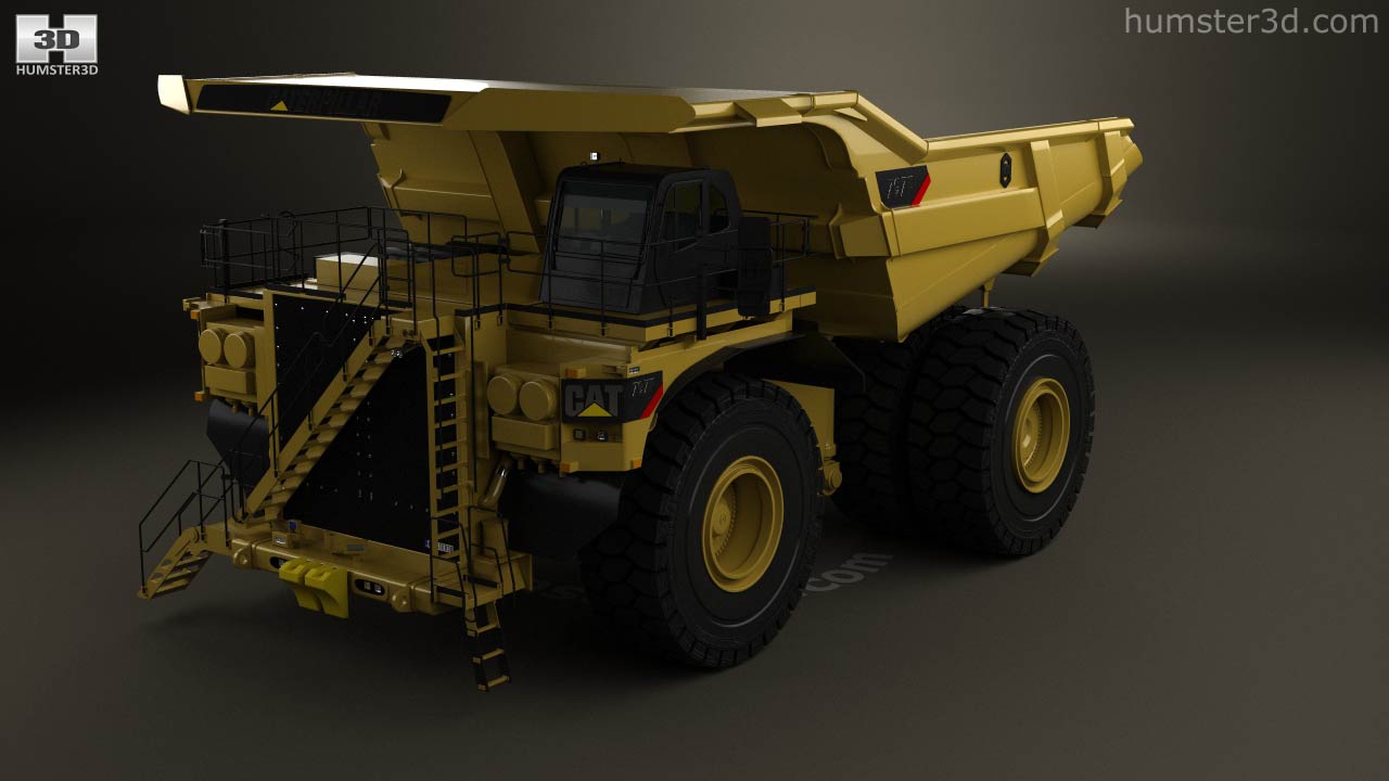 lego technic rc caterpillar 797f dump truck