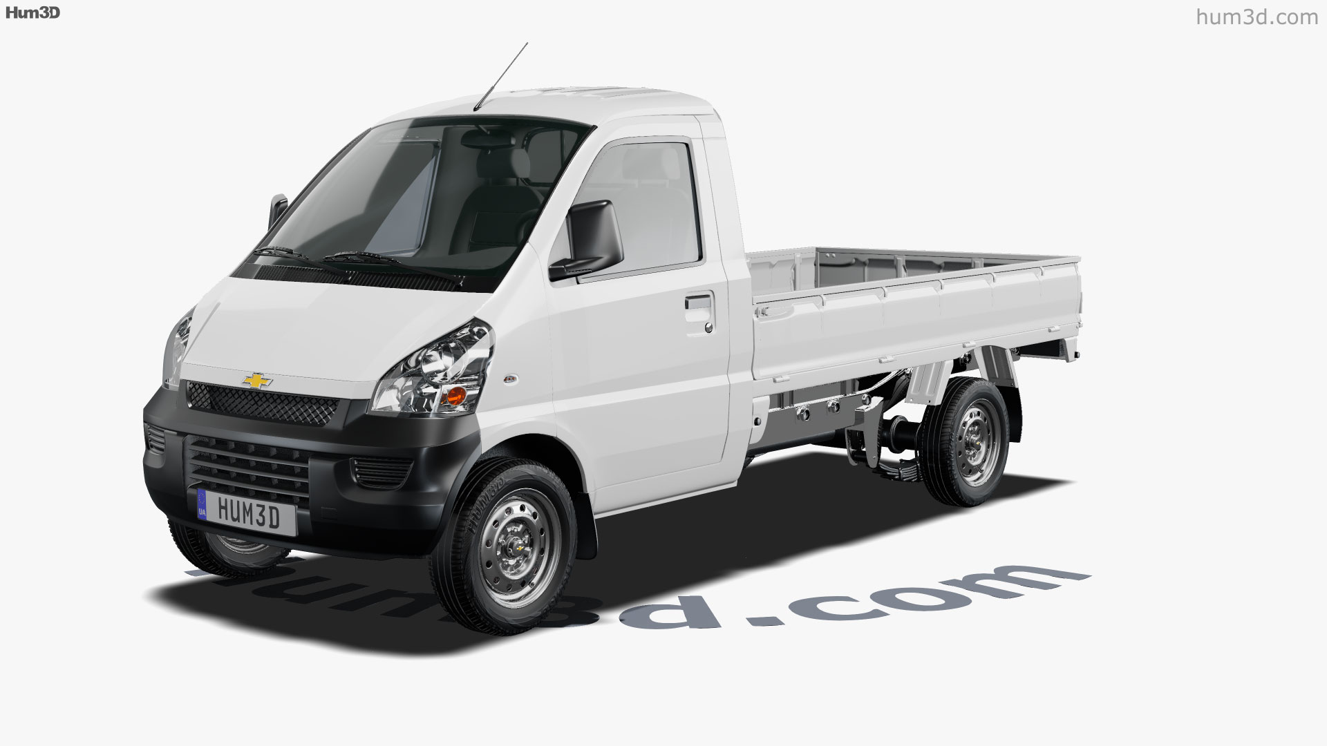 360 View Of Chevrolet N300 Work 16 3d Model Hum3d Store