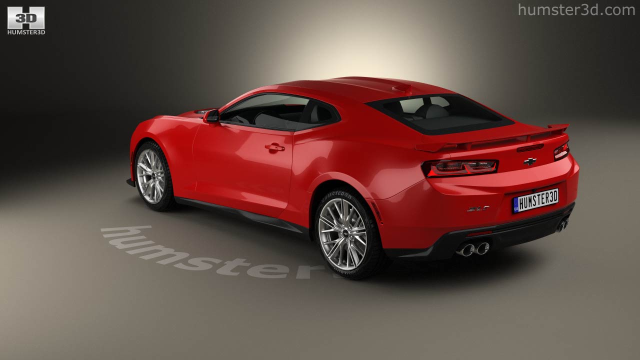 360 view of Chevrolet Camaro ZL1 2019 3D model - Hum3D store