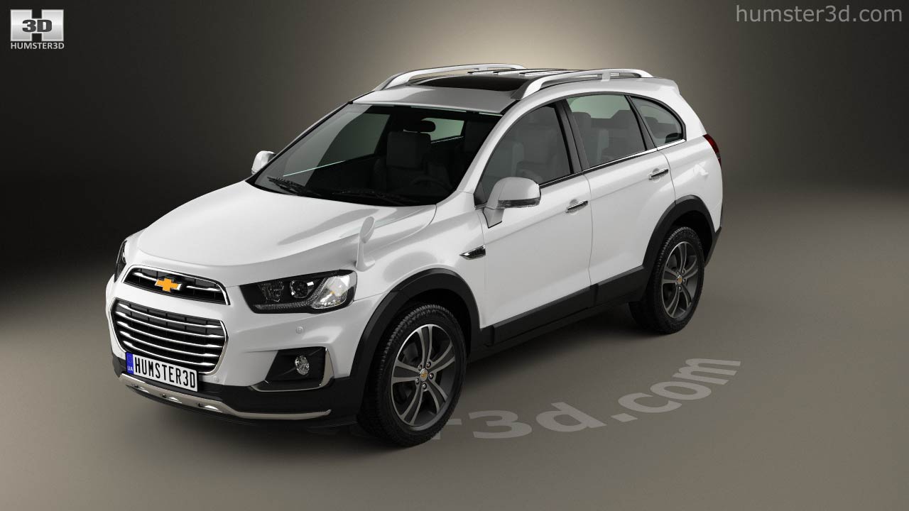 Chevrolet captiva 3d model