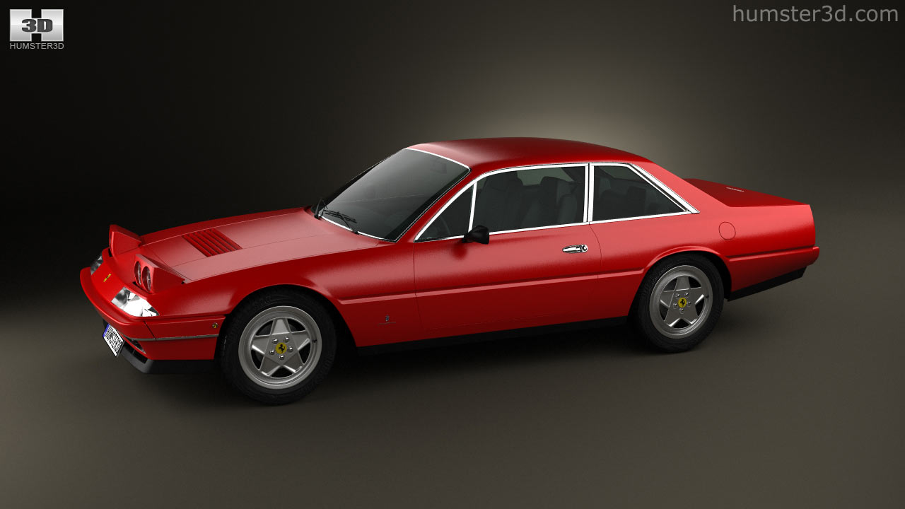 Vista 360 Del Modelo 3d De Ferrari 412 1985 Tienda Hum3d