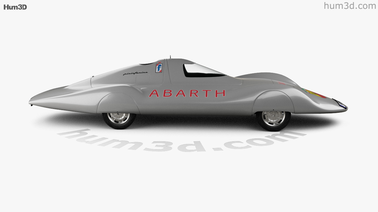 360 View Of Fiat Abarth 1000 Monoposto Record 1960 3d Model Hum3d Store