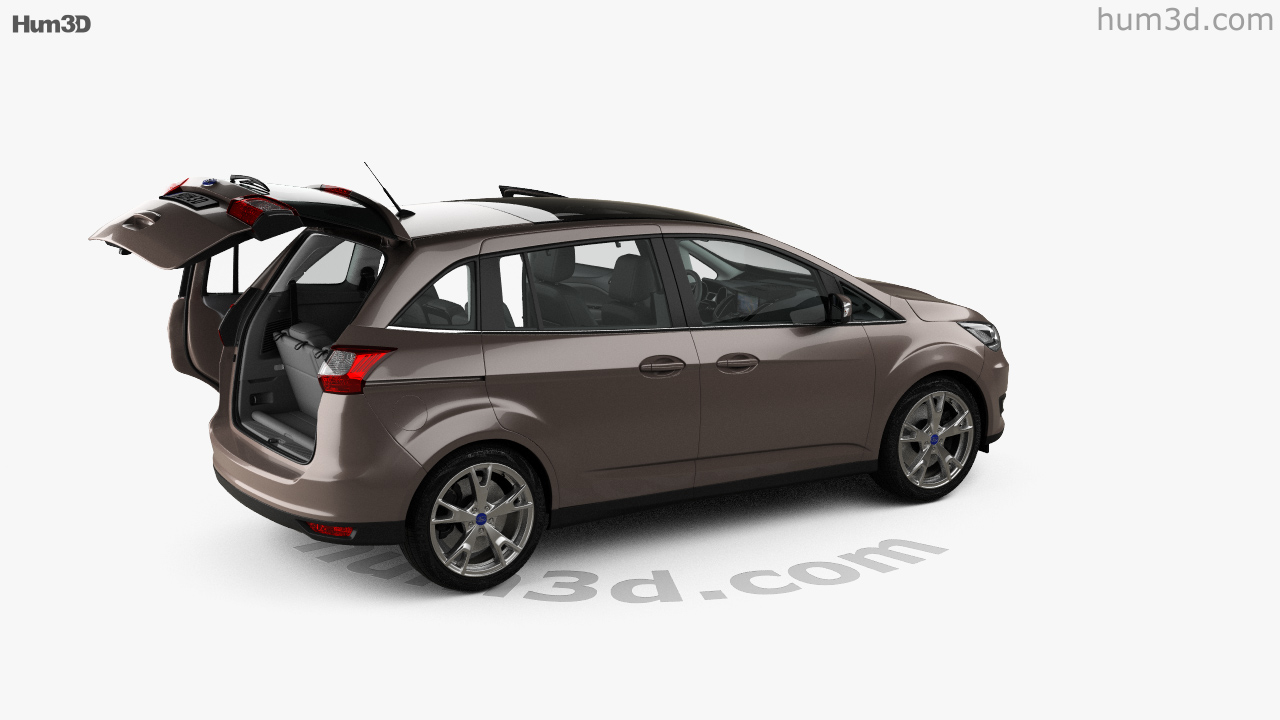 360 View Of Ford Grand C Max With Hq Interior 15 3d Model Hum3d Store 360 View Of Ford Grand C Max With Hq Interior 15 3d Model Hum3d Store