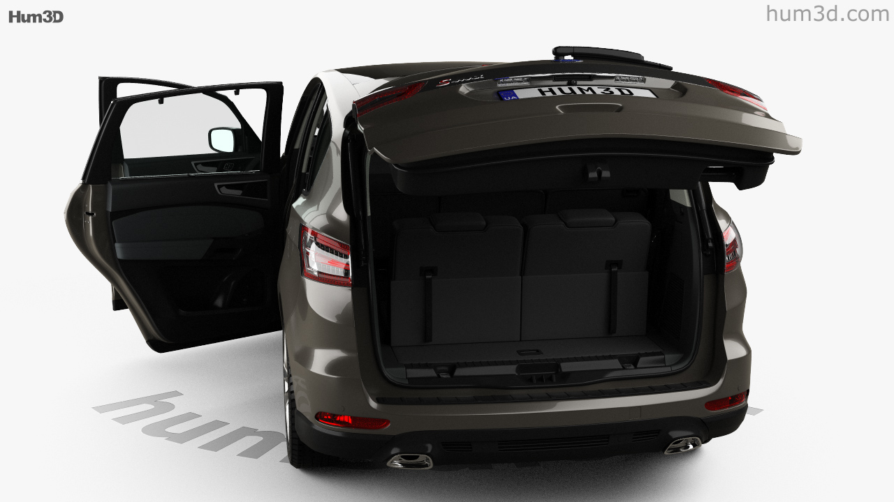 360 View Of Ford S Max With Hq Interior 17 3d Model Hum3d Store