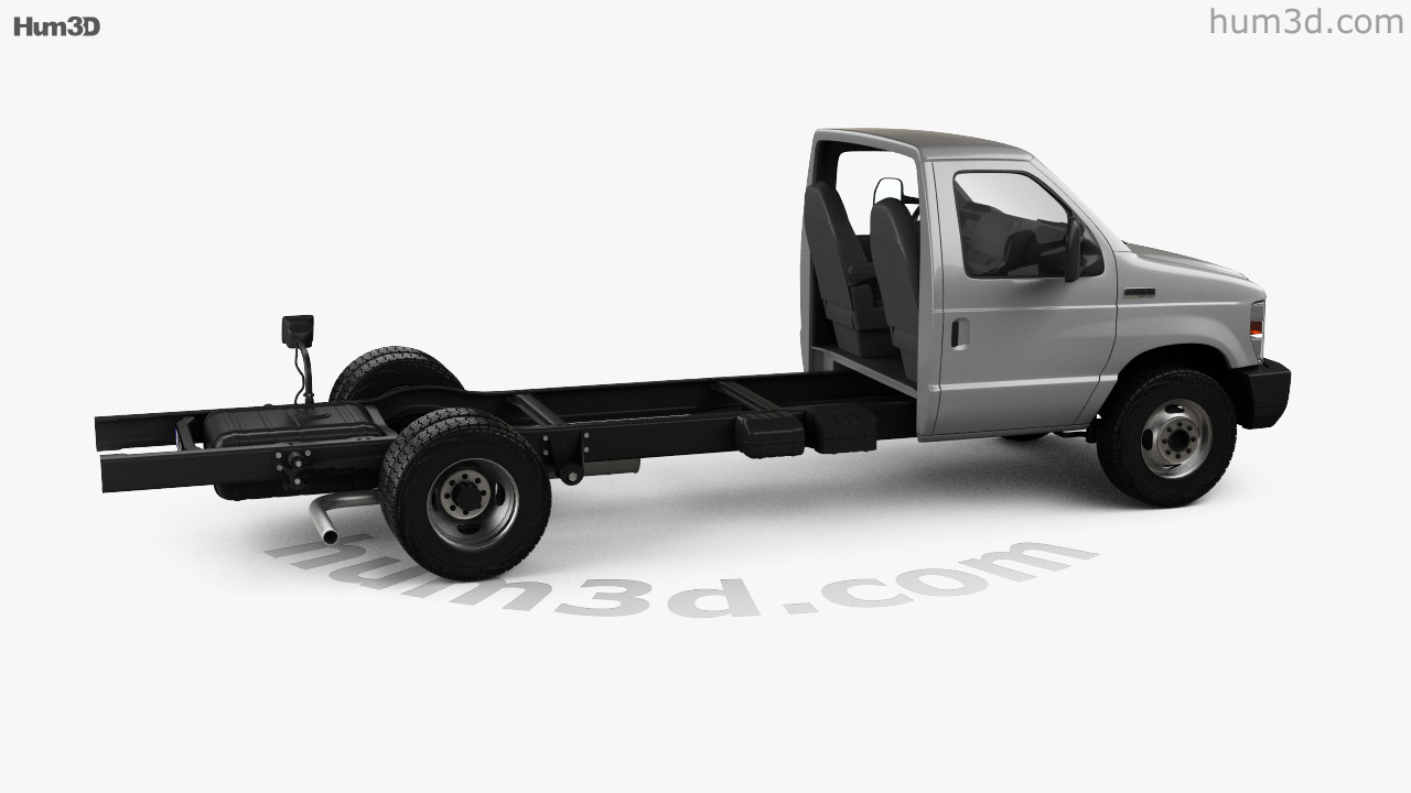 360 View Of Ford E 350 Cutaway L2 18 3d Model Hum3d Store