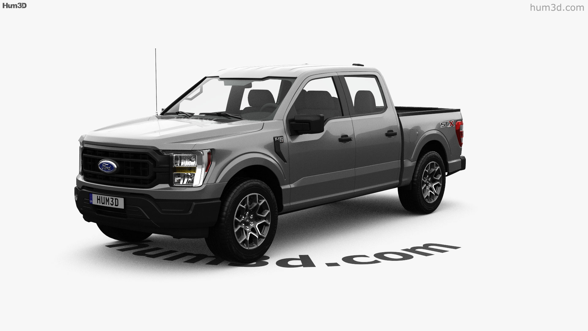 360 Vista De Ford F 150 Super Crew Cab 5 5 Ft Bed XL STX 2022 Modelo 3D 360 Vista De Ford F 150 Super Crew Cab 5 5 Ft Bed XL STX 2022 Modelo 3D