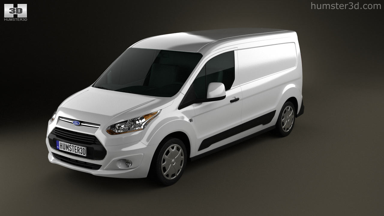 ford transit connect 3d model