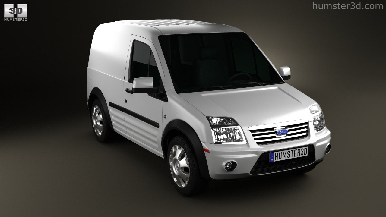 ford transit connect 3d model