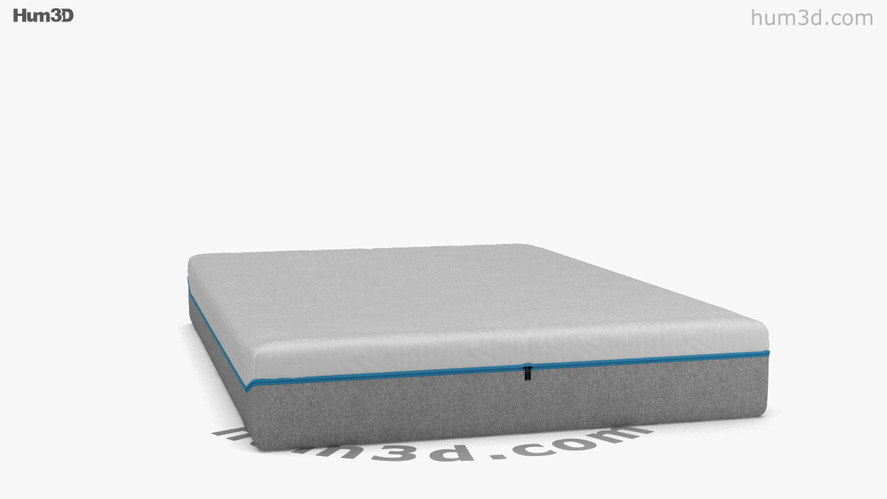 360 view of Tempur Cloud Elite Mattress 3D model - Hum3D store