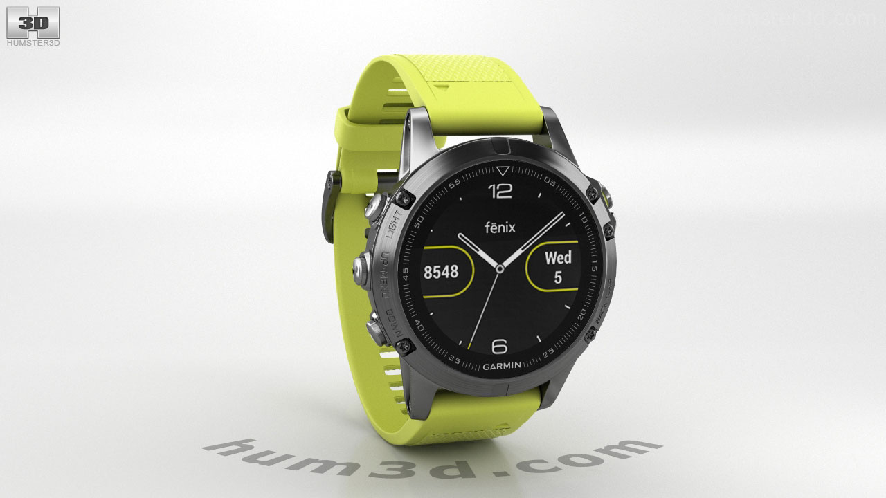 garmin fenix 5 amp yellow