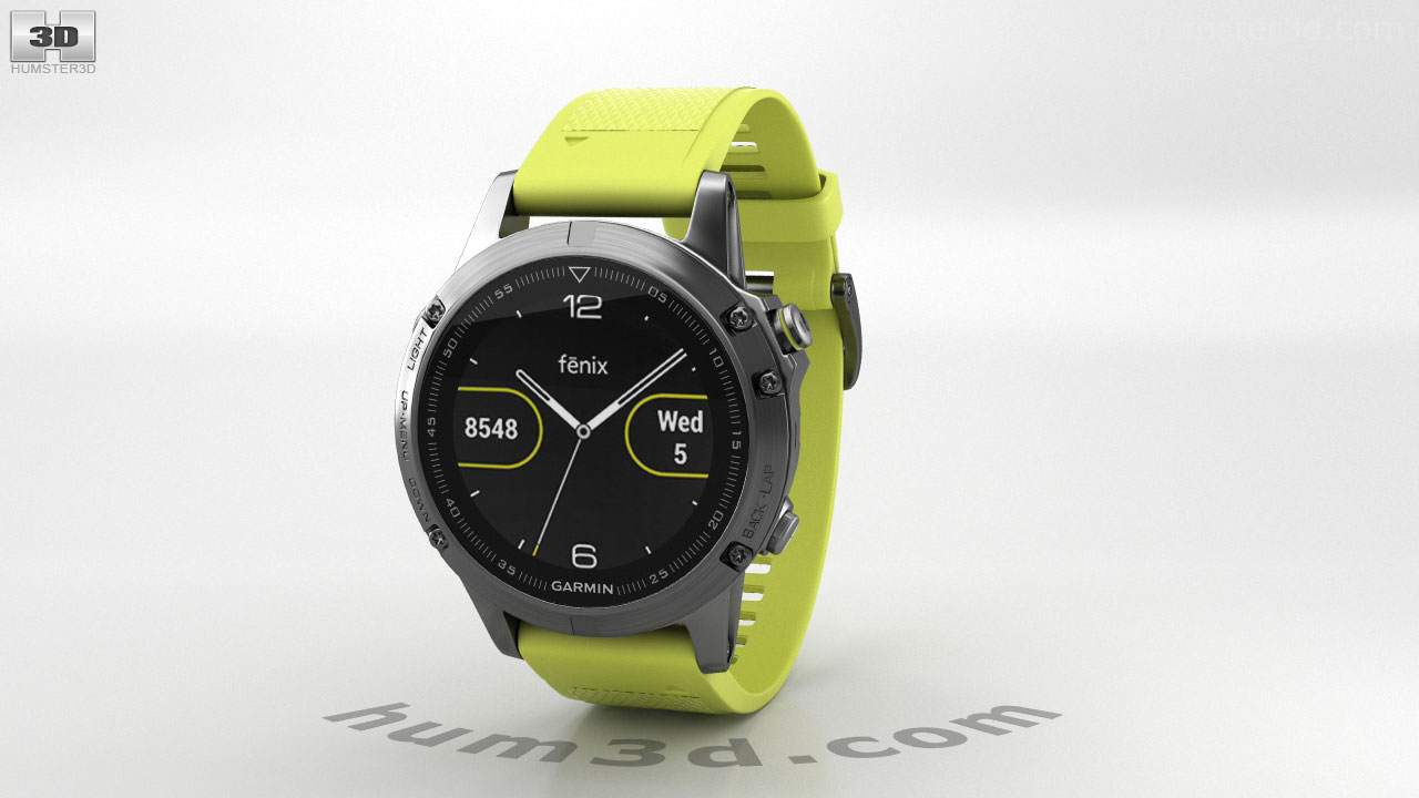 fenix 5 yellow
