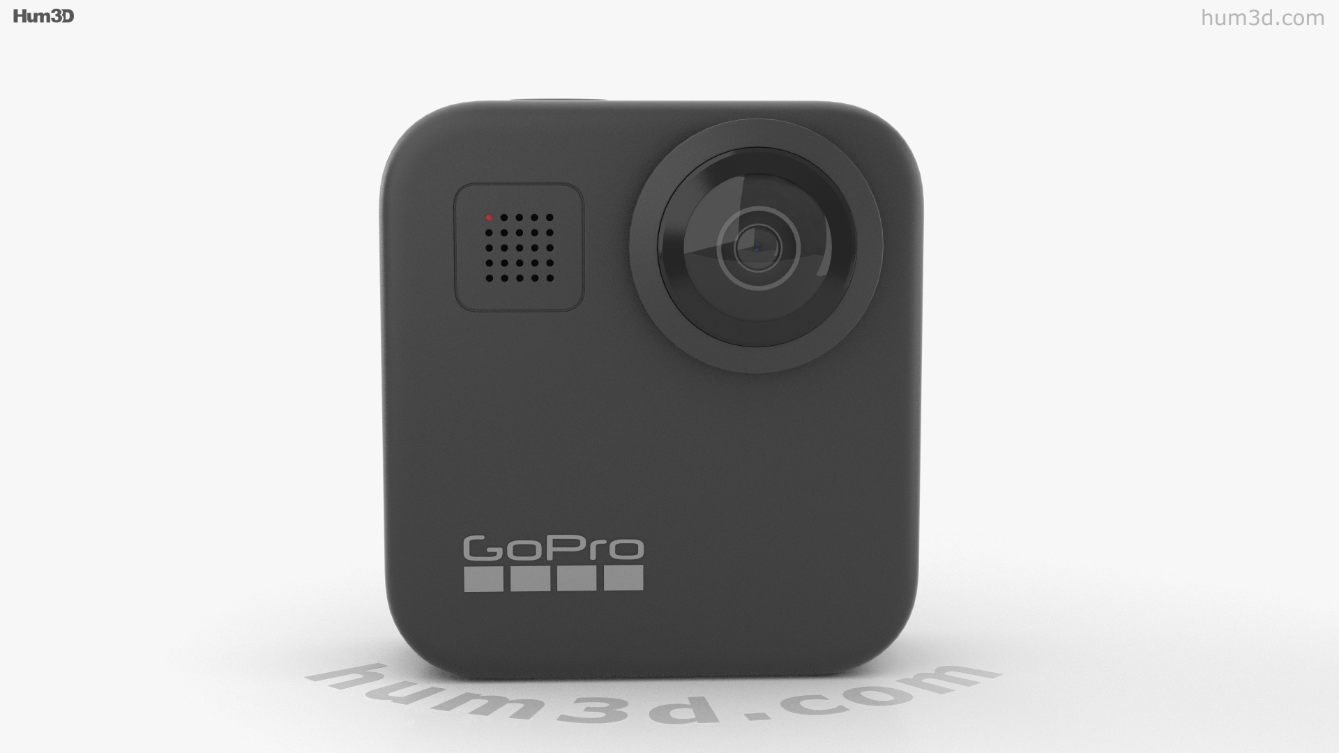 360 View Of Gopro Max 3d Model Hum3d Store