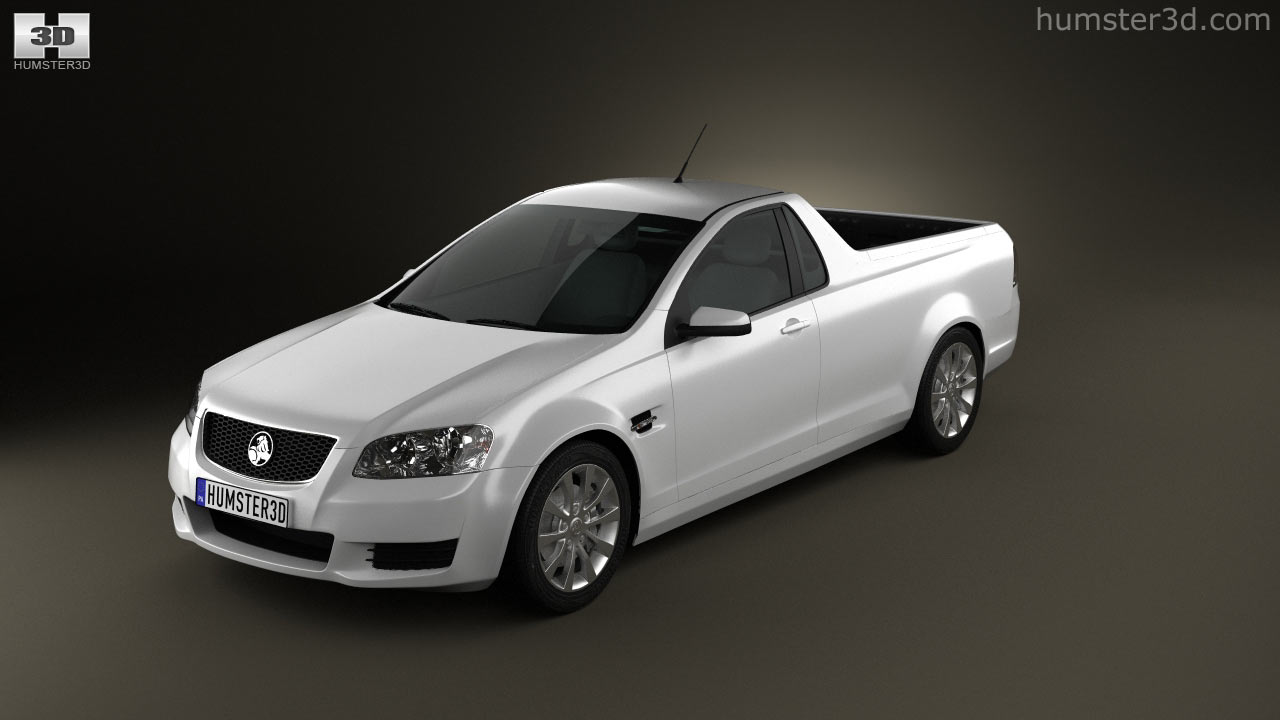 360 view of Holden VE Commodore UTE 2014 3D model - Hum3D store