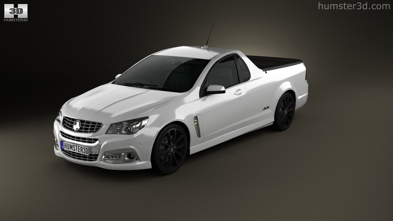 360 view of Holden VF Commodore Calais V UTE 2017 3D model - Hum3D store