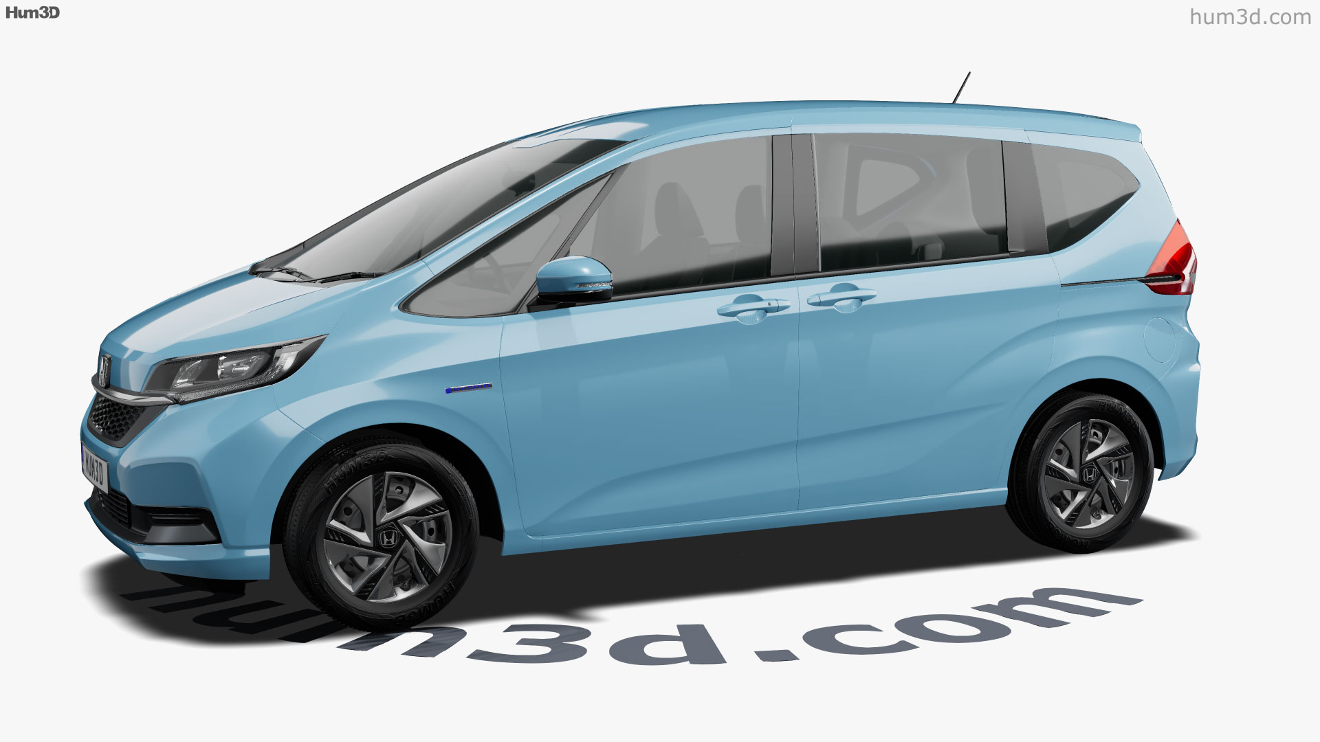360 View Of Honda Freed Hybrid 19 3d Model Hum3d Store