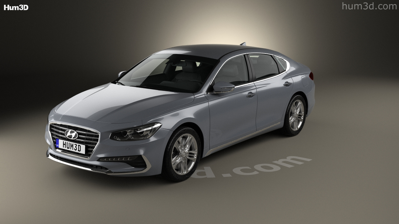 Vue à 360 degrés de Hyundai Grandeur (IG) 2020 Modèle 3D - Hum3D magasin