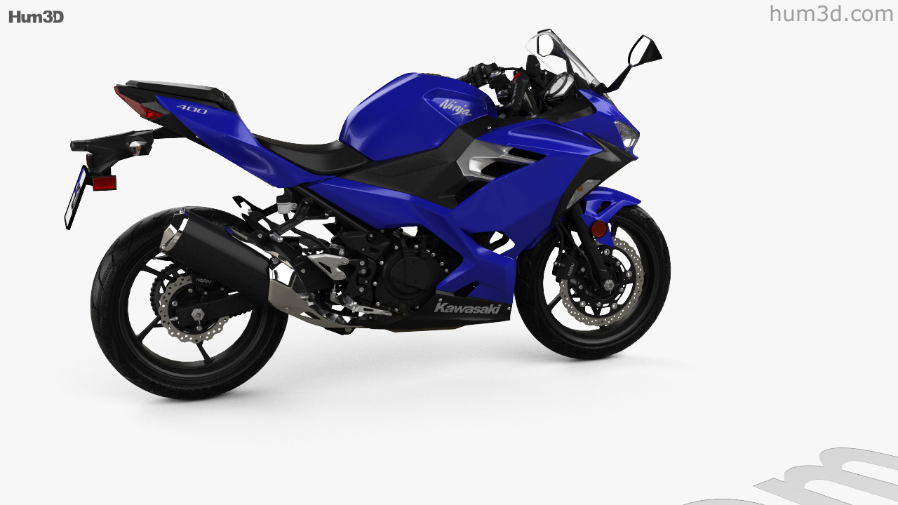 360 View Of Kawasaki Ninja 400 18 3d Model Hum3d Store 360 View Of Kawasaki Ninja 400 18 3d Model Hum3d Store