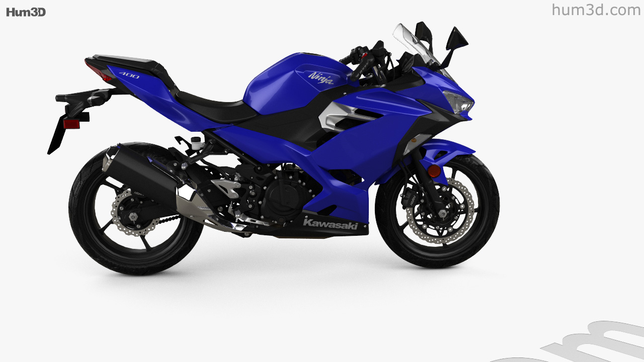 360 View Of Kawasaki Ninja 400 18 3d Model Hum3d Store 360 View Of Kawasaki Ninja 400 18 3d Model Hum3d Store