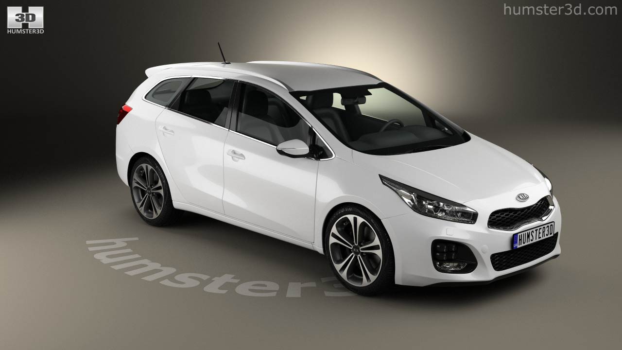 360 View Of Kia Ceed Sw Gt Line 15 3d Model Hum3d Store