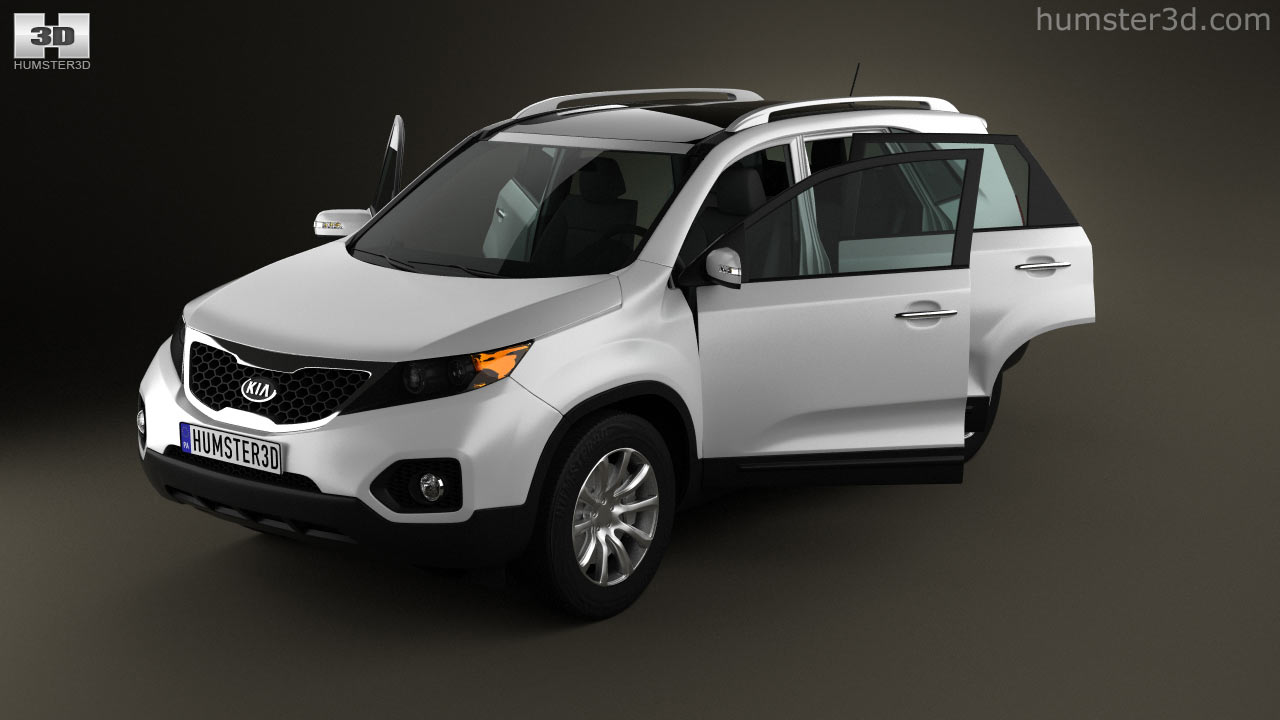 Kia sorento 3d model