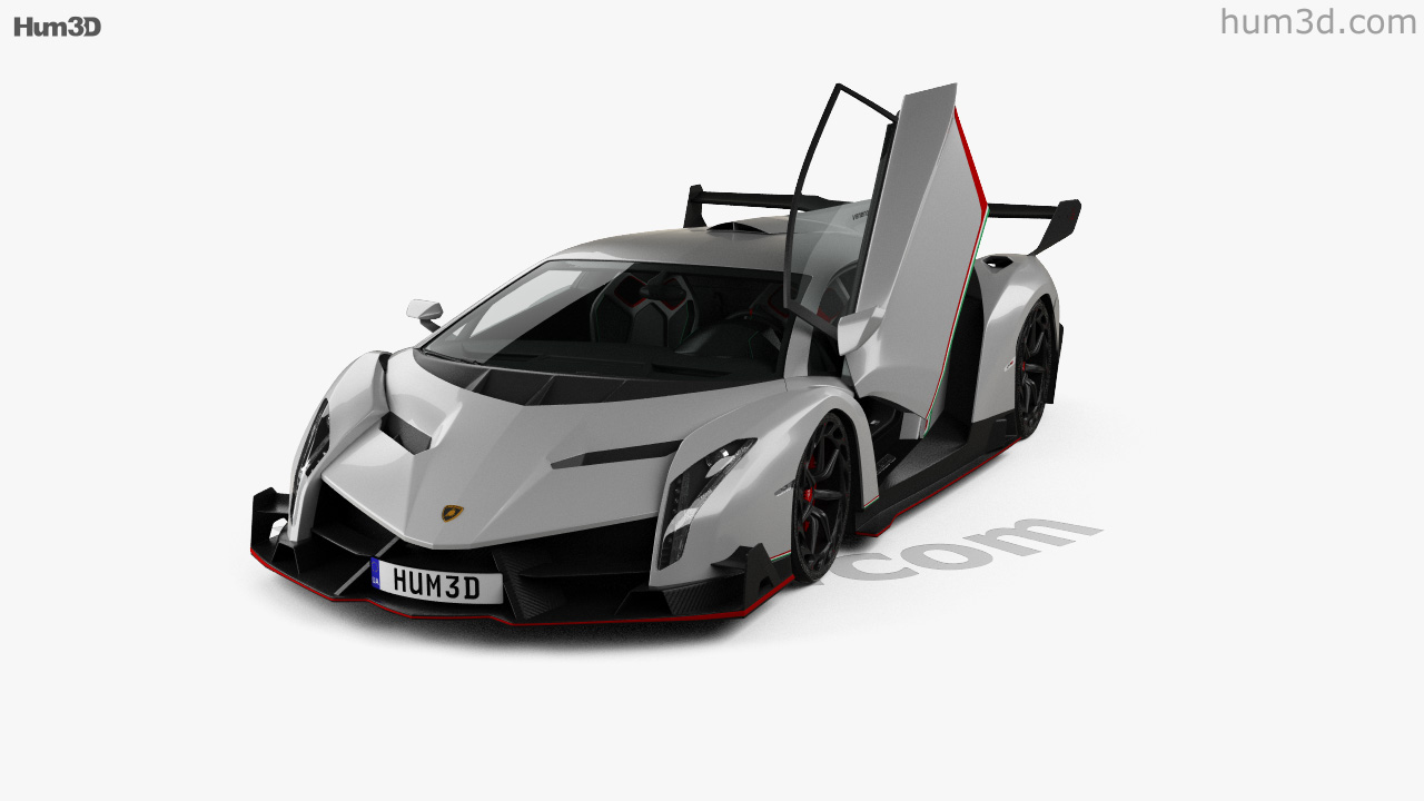 papercraft lamborghini veneno