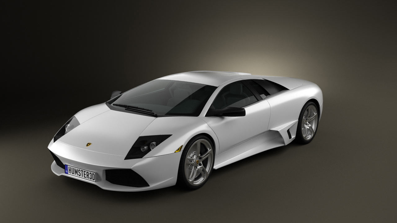 360 view of Lamborghini Murcielago LP640 2006 3D model ...
