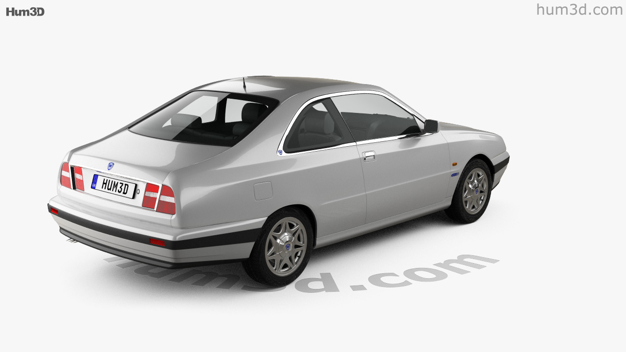 360 view Lancia Kappa coupe 3D model - Hum3D store