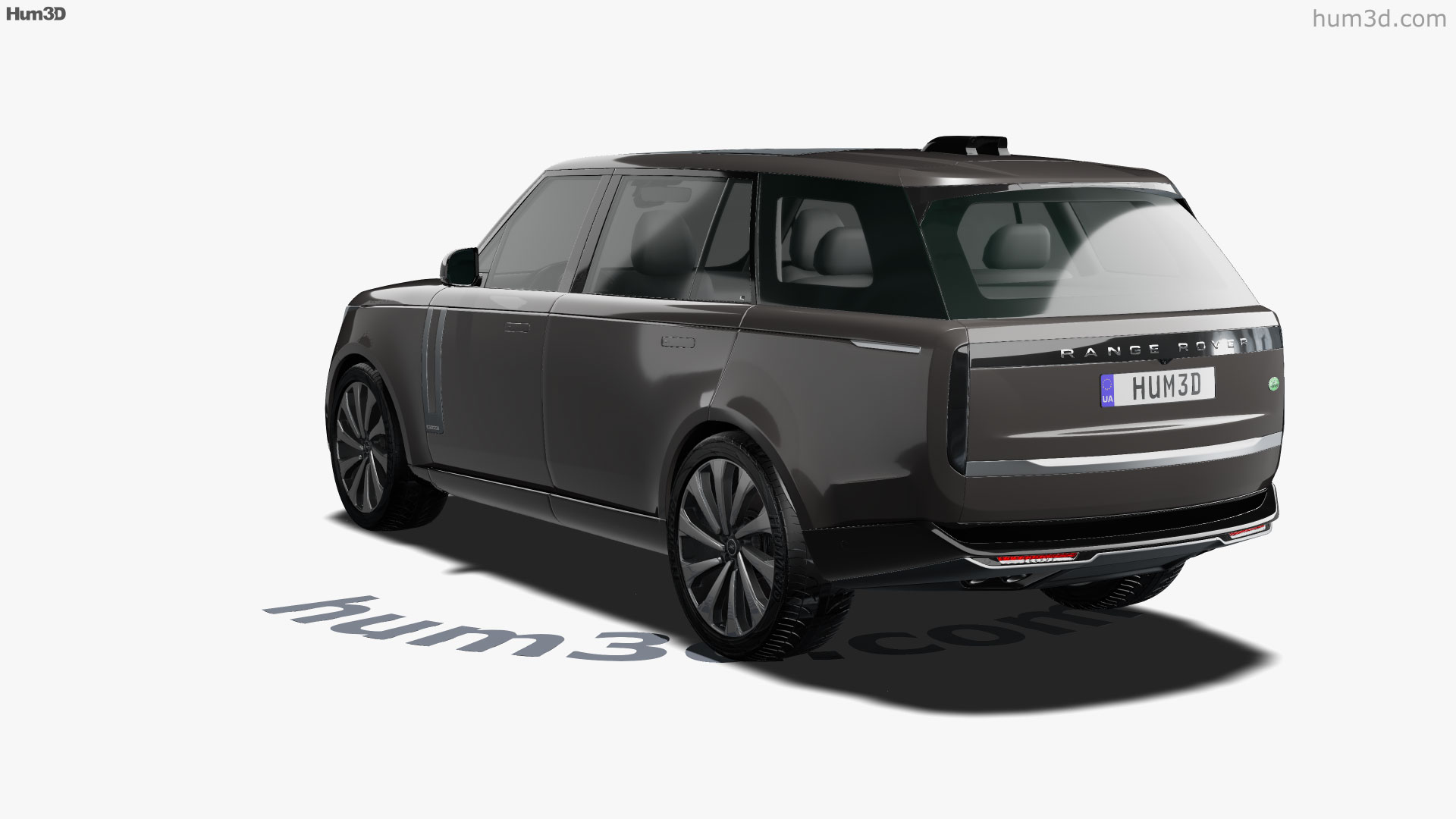 360 view of Land Rover Range Rover LWB Autobiography 2022 3D model - Hum3D  store