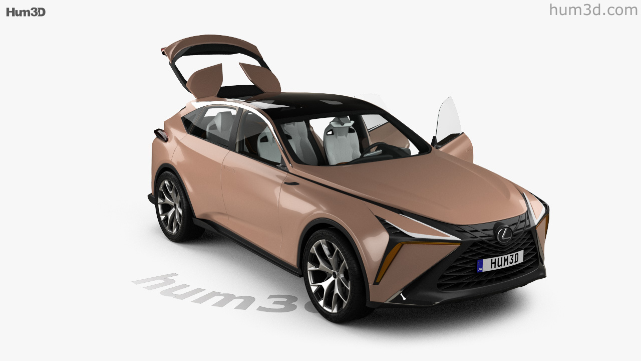 360 View Of Lexus Lf 1 Limitless With Hq Interior 18 3d Model Hum3d Store