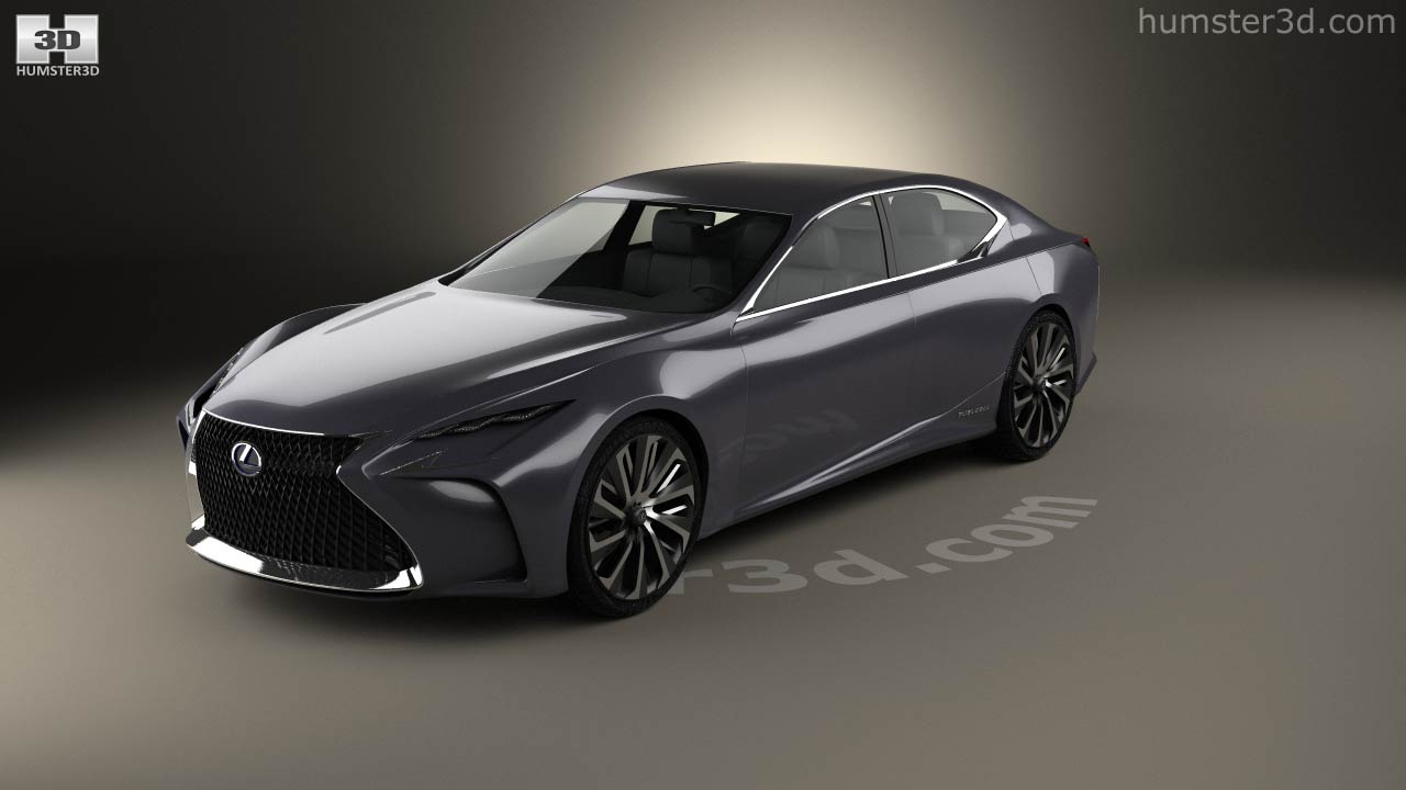 Vista 360 Del Modelo 3d De Lexus Lf Fc 15 Tienda Hum3d