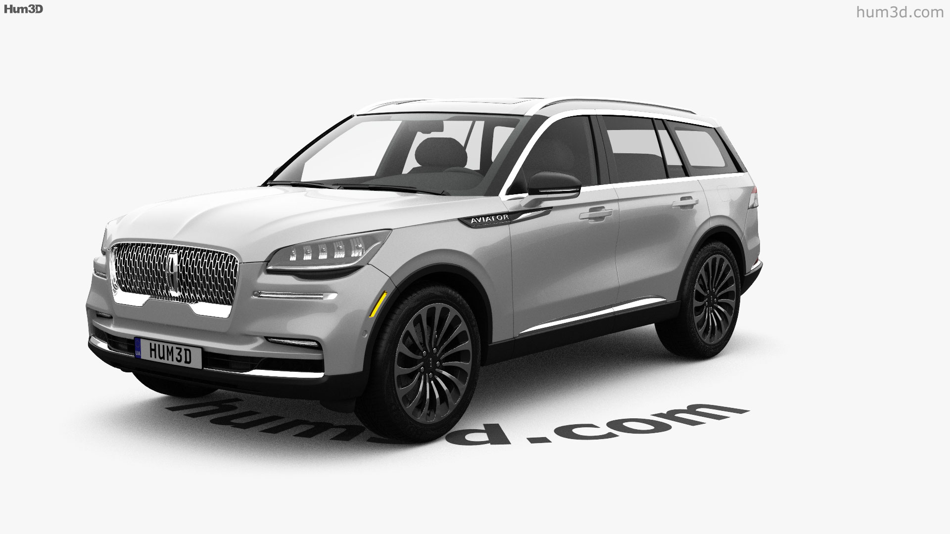 Vue 360 Degr s De Lincoln Aviator Reserve 2020 Mod le 3D Hum3D Magasin