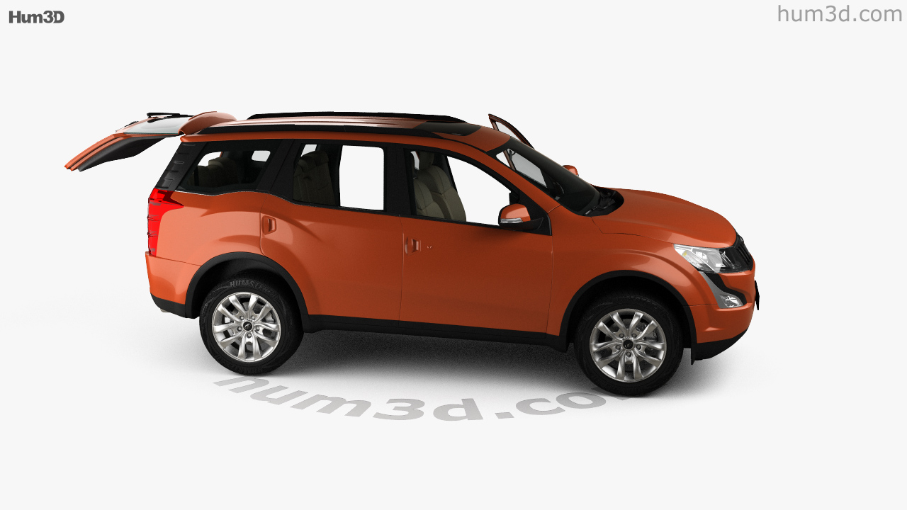 360 View Of Mahindra Xuv 500 With Hq Interior 15 3d Model Hum3d Store
