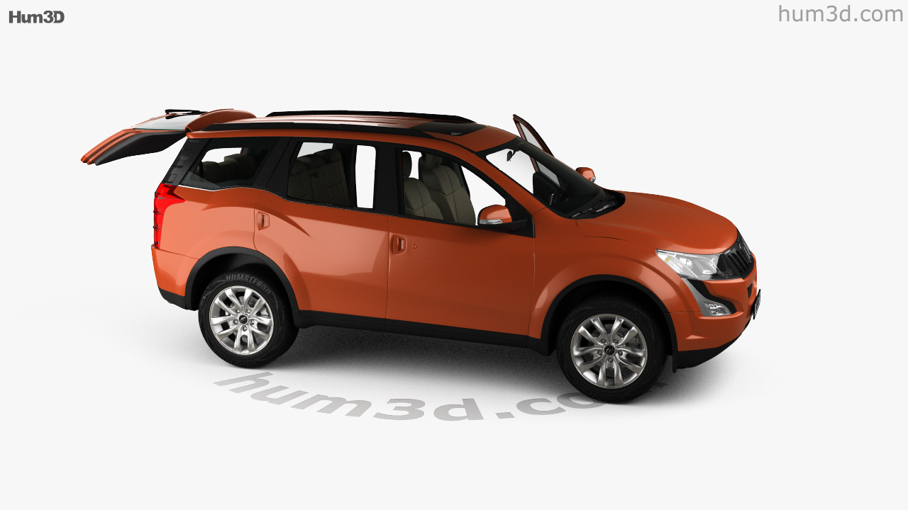360 View Of Mahindra Xuv 500 With Hq Interior 15 3d Model Hum3d Store