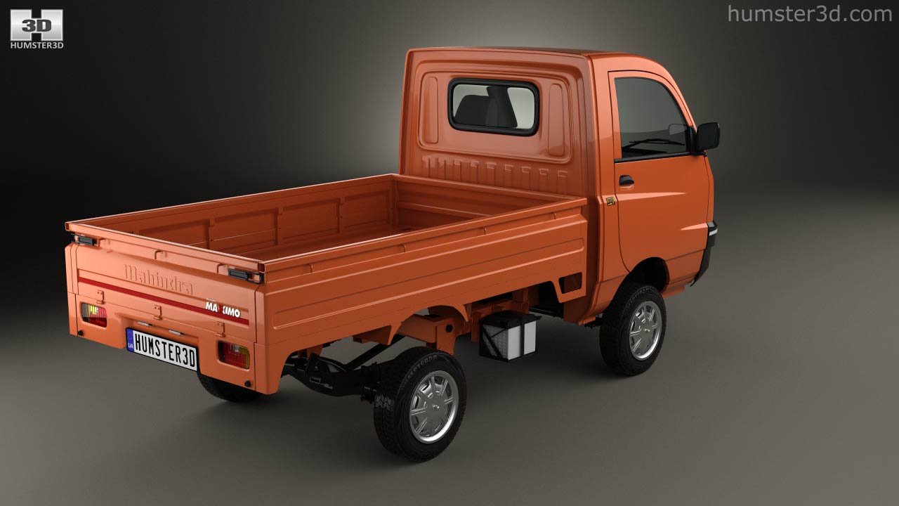 360 View Of Mahindra Maxximo Pickup 2010 3d Model Hum3d Store