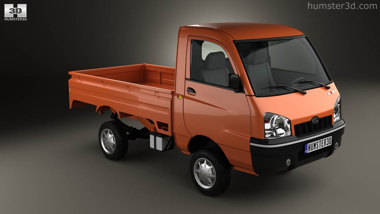 360 View Of Mahindra Maxximo Pickup 2010 3d Model Hum3d Store