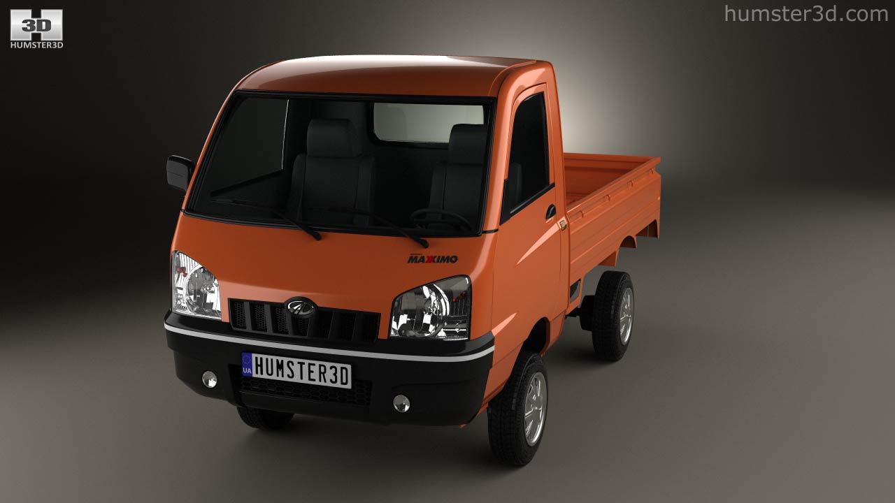 360 View Of Mahindra Maxximo Pickup 2010 3d Model Hum3d Store